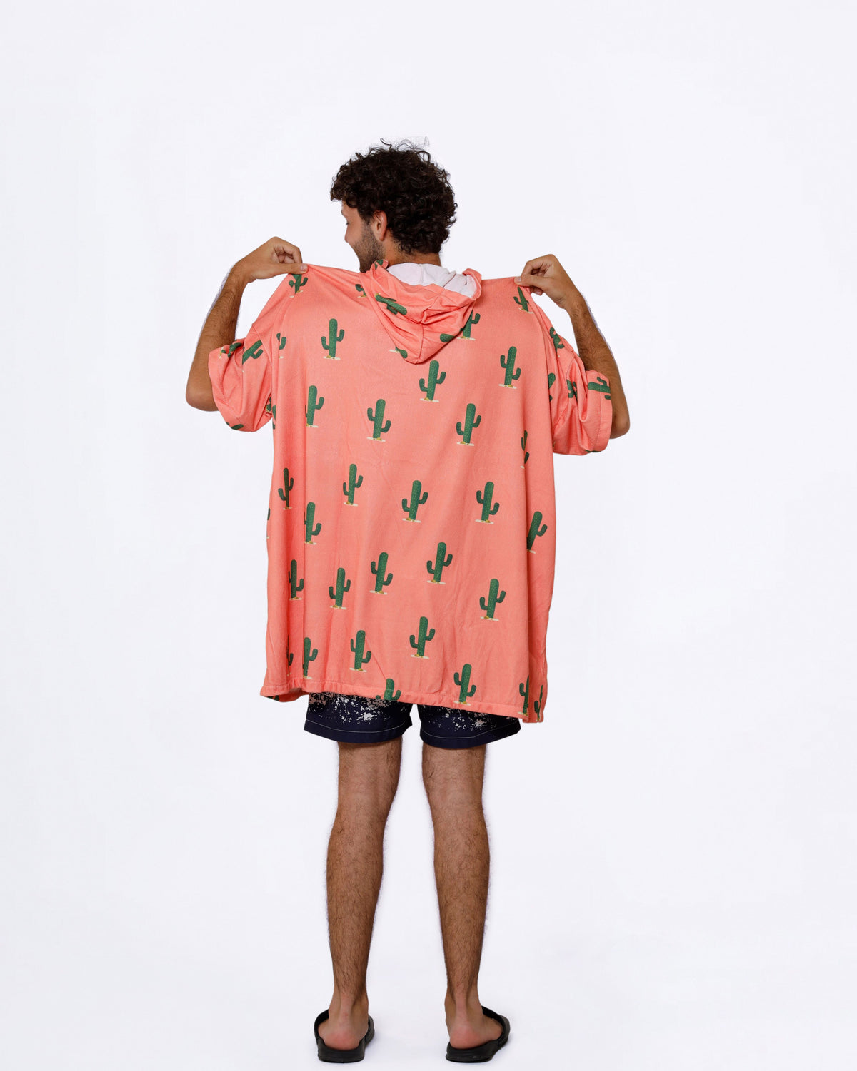 Cactus Towel Poncho + FREE Sand Remover