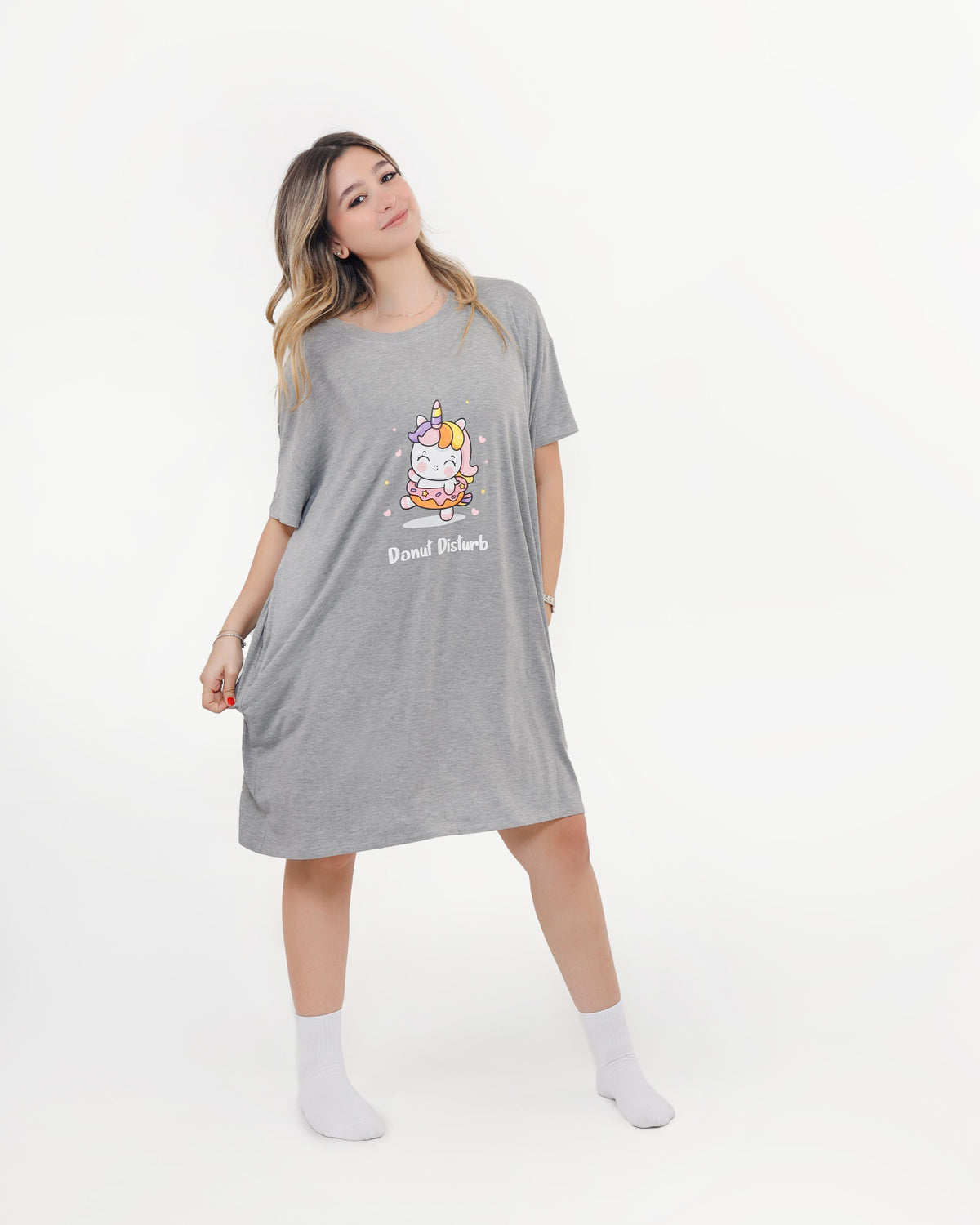Unicorn Pluffie Boyfriend Tee - THE PLUFFIES