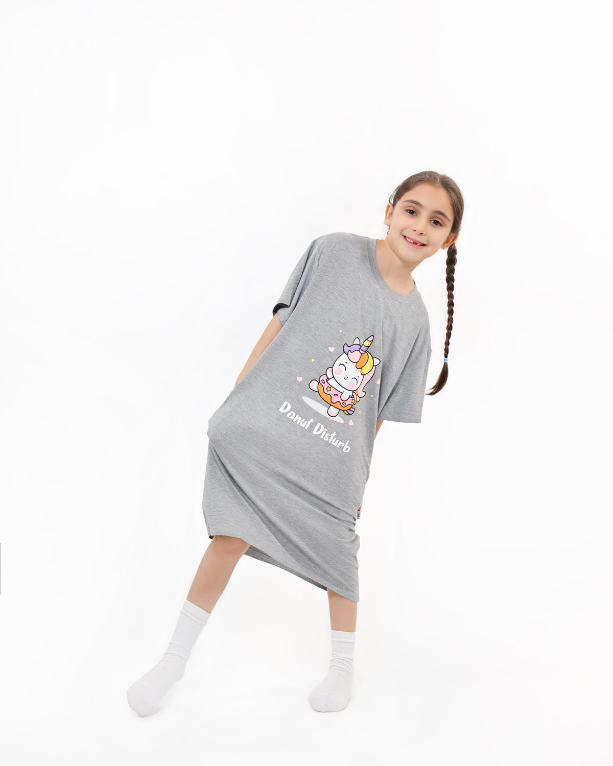 Unicorn Pluffie Kids Boyfriend Tee - THE PLUFFIES
