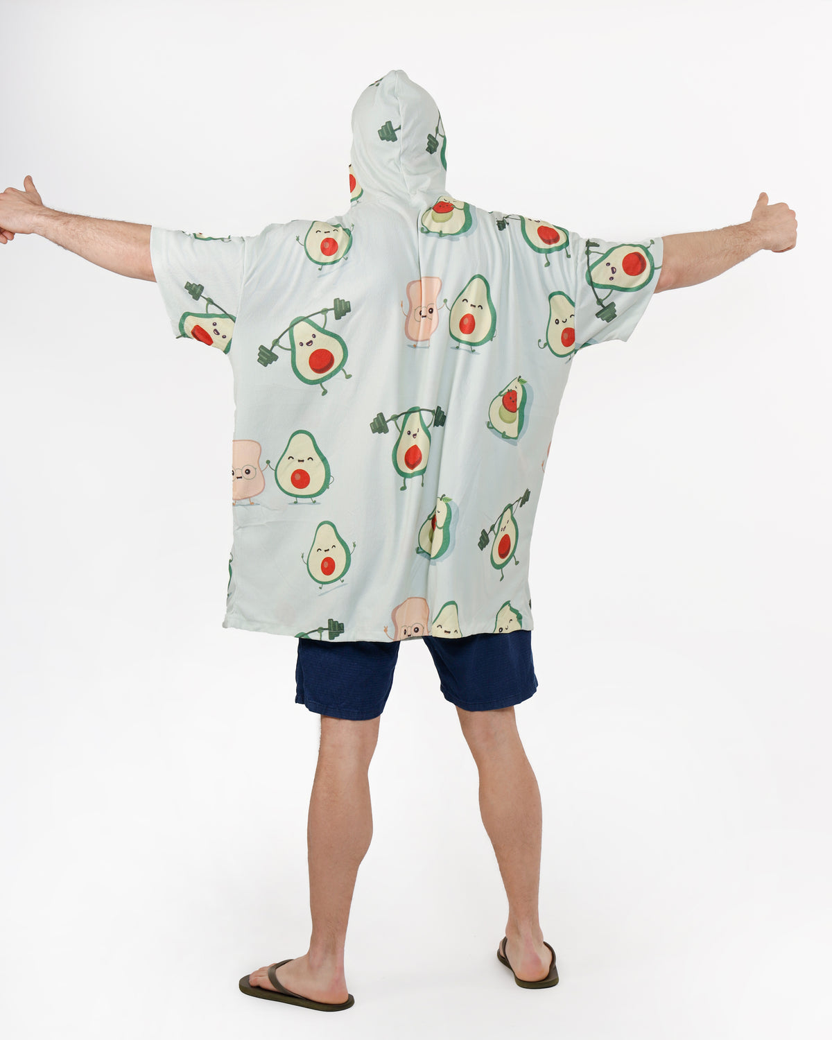 Avocado Towel Poncho + FREE Sand Remover