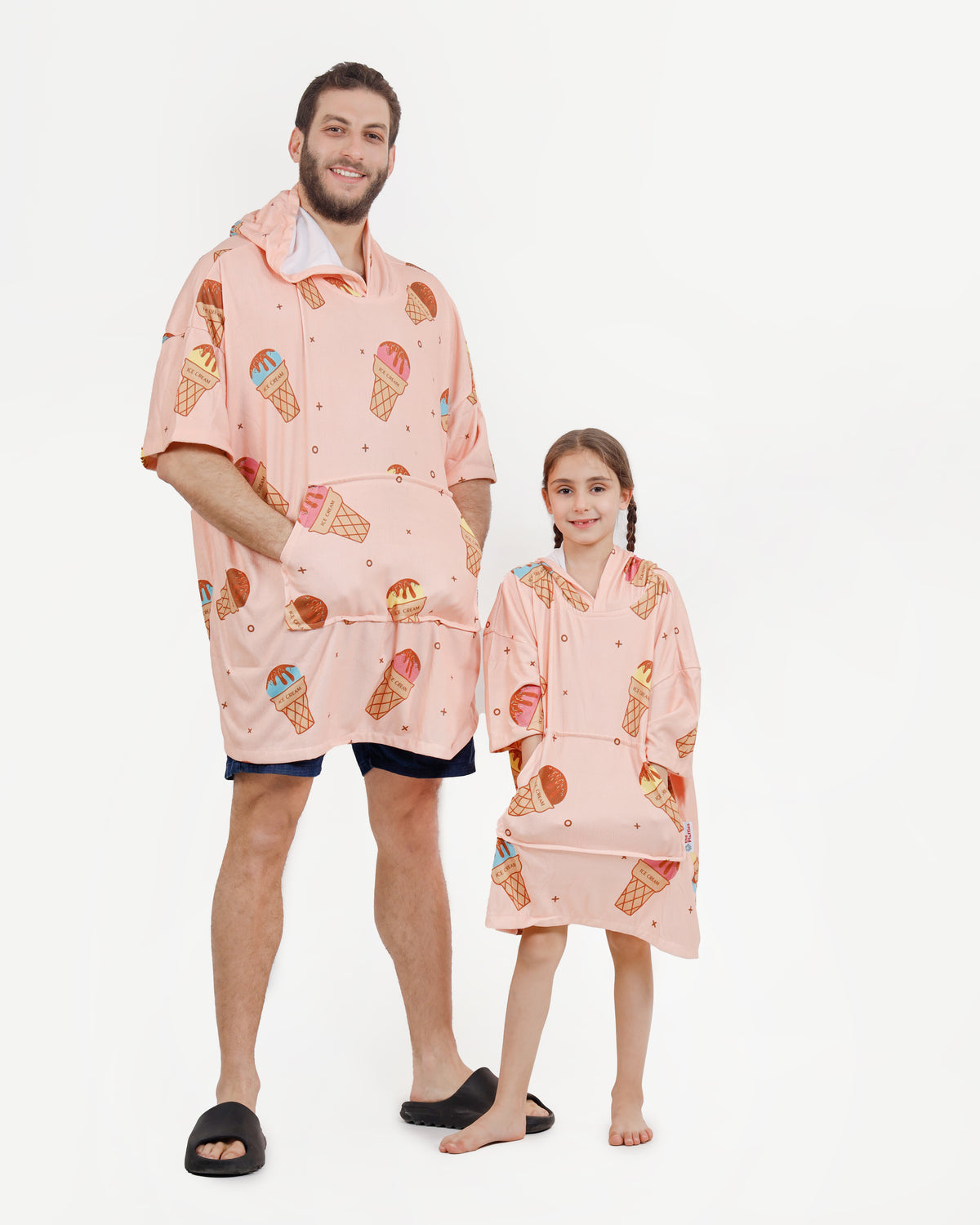 You & Mini You Poncho Towels