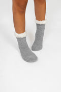 Light Grey Slipper Socks