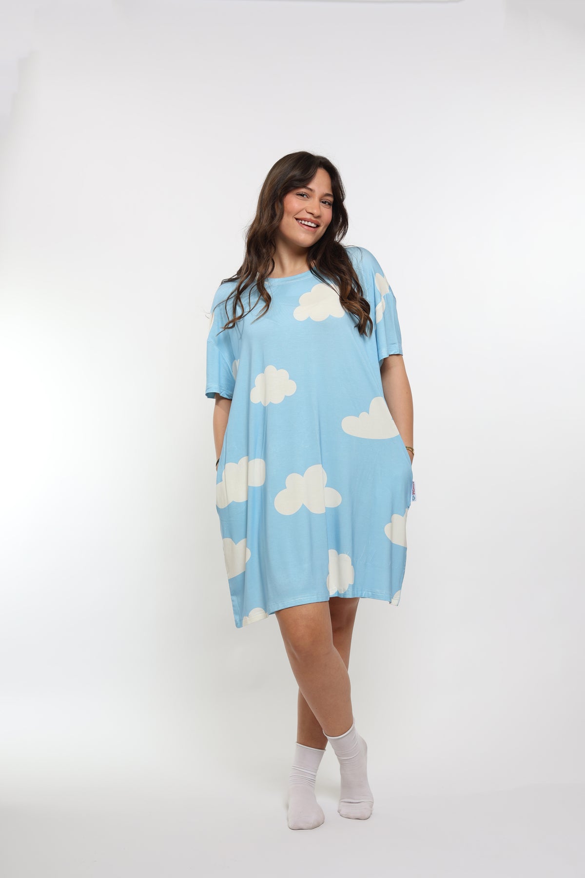 Clouds BF Sleep Tee